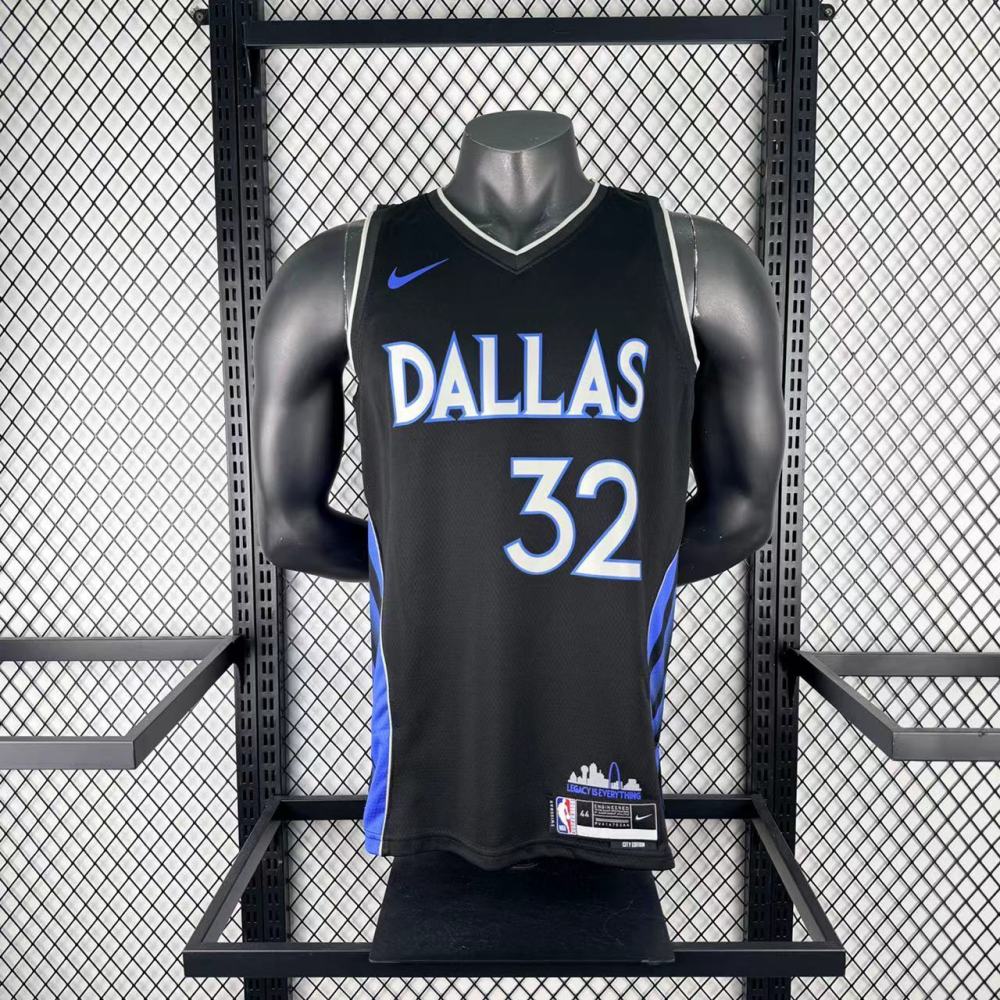 25-26 NBA Dallas Mavericks City Edition【Number 3-11-32-77】