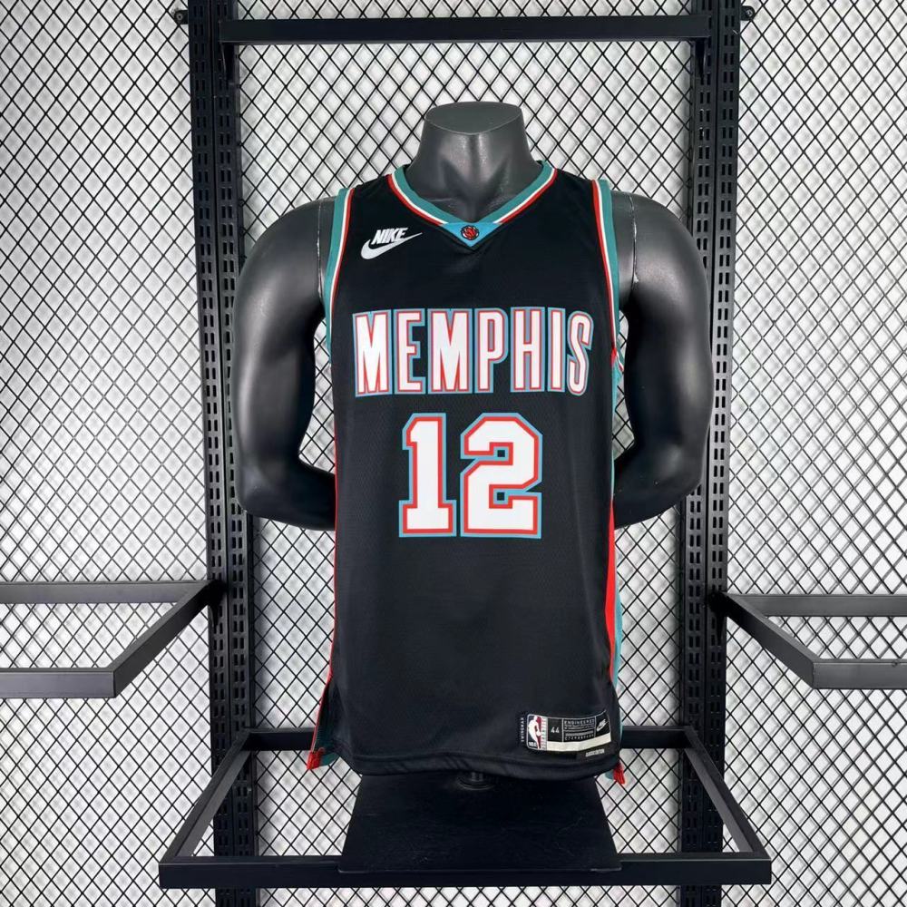 25-26 NBA Memphis Grizzlies Vintage【Number 12】
