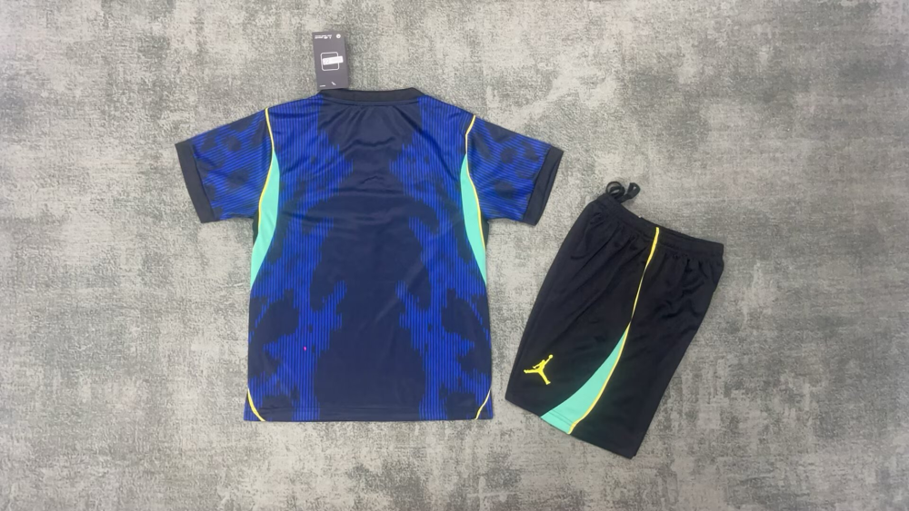 2026 Brazil away - Children's clothing（2026巴西客场 -童装）