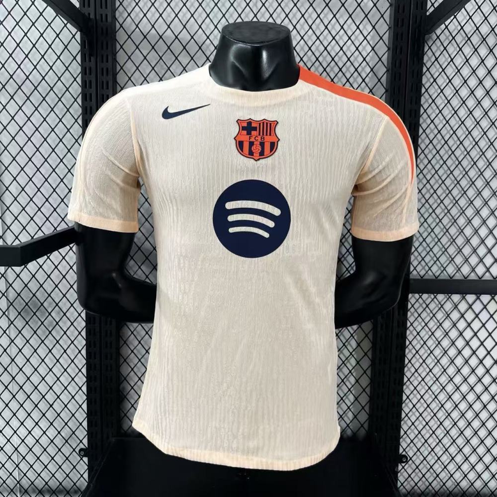 2026 Barcelona Training suit Player Edition（2026巴塞罗那训练服白色-球员版）