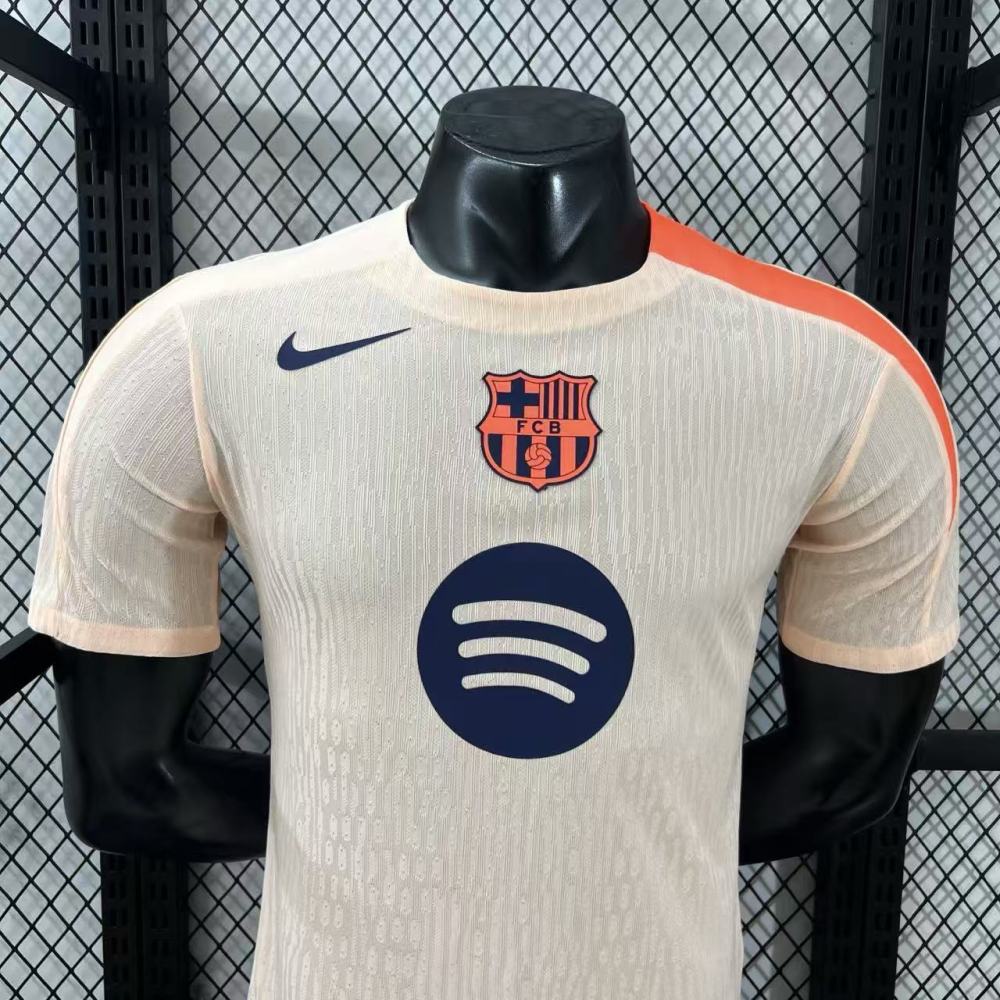 2026 Barcelona Training suit Player Edition（2026巴塞罗那训练服白色-球员版）
