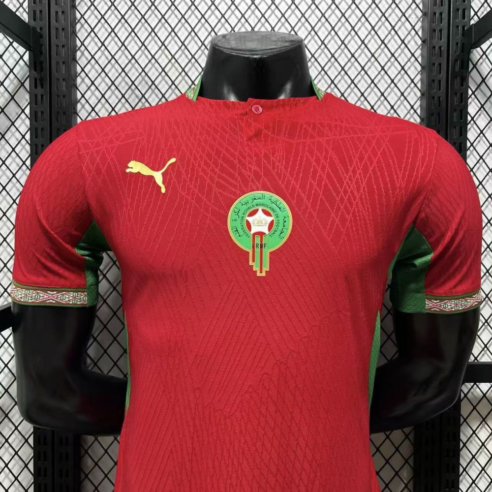2026 World Cup Morocco home Version Player Edition（2026世界杯墨摩洛哥主场-球员版）