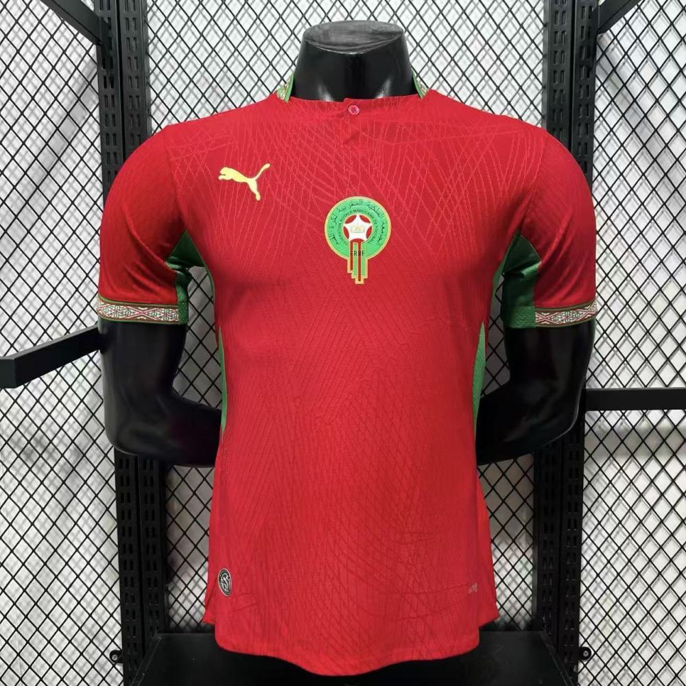 2026 World Cup Morocco home Version Player Edition（2026世界杯墨摩洛哥主场-球员版）