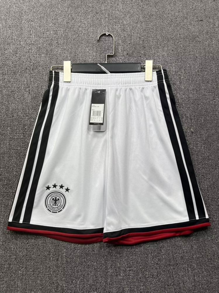 2026 Germany Home - White - Fan Edition Pants（2026德国主场-白色-球迷版裤子）