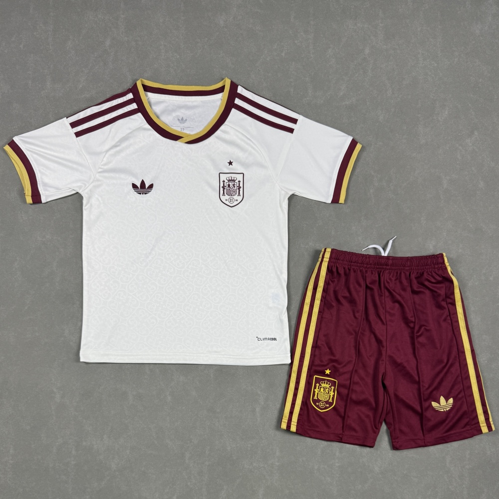 2026 Spain away - Children's clothing（2026西班牙客场-童装）