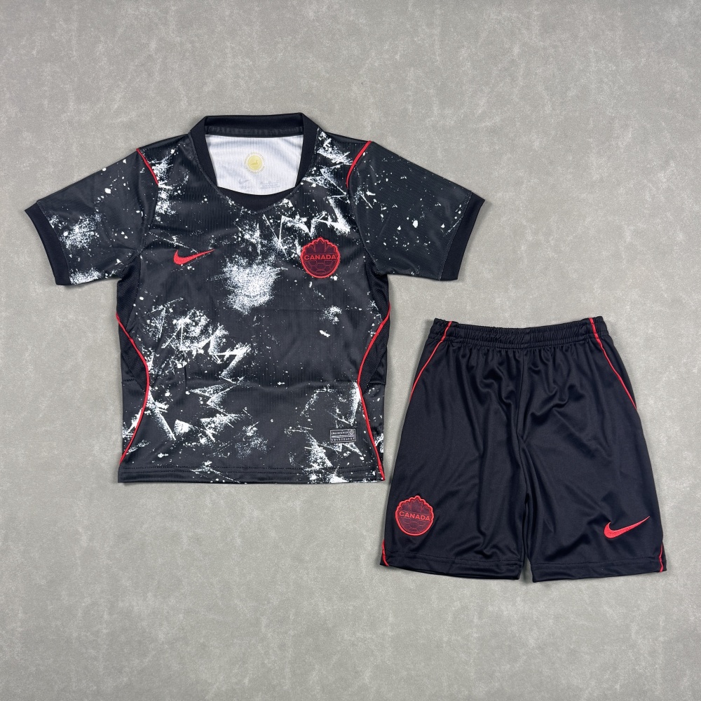 2026 Canada away - Children's clothing（2026加拿大客场-童装）