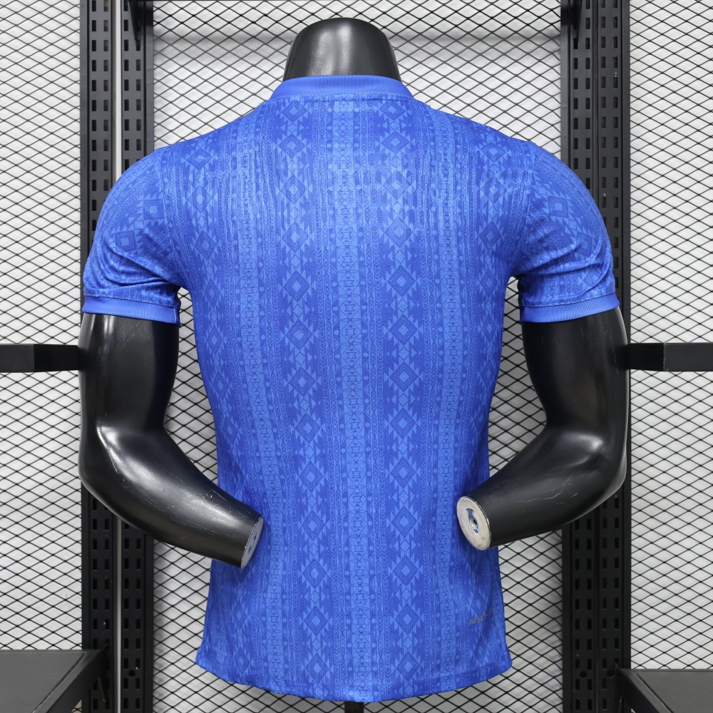 2026 Brazil Special Edition jersey - player version（2026巴西特别版蓝色-球员版）