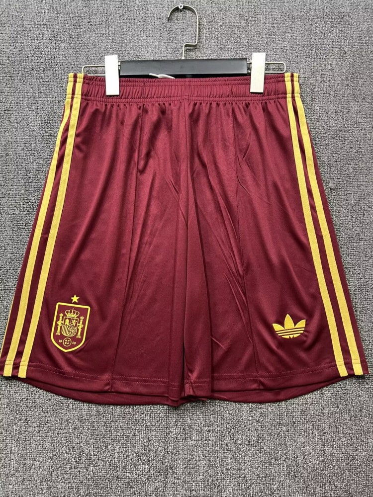 2627 Spain away game - fan version pants（2627西班牙客场-球迷版裤子）