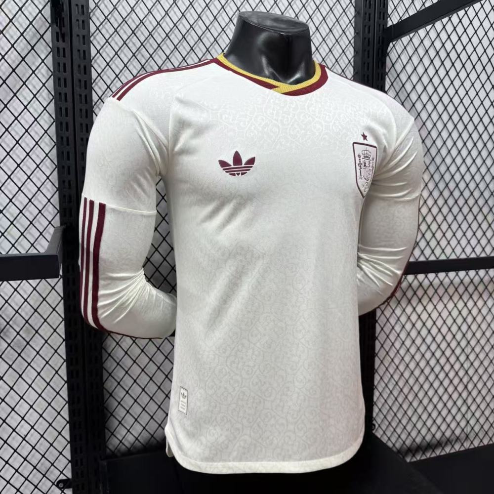 2026 World Cup Spain away Long sleeves Player version（2026世界杯西班牙客场长袖-球员版）