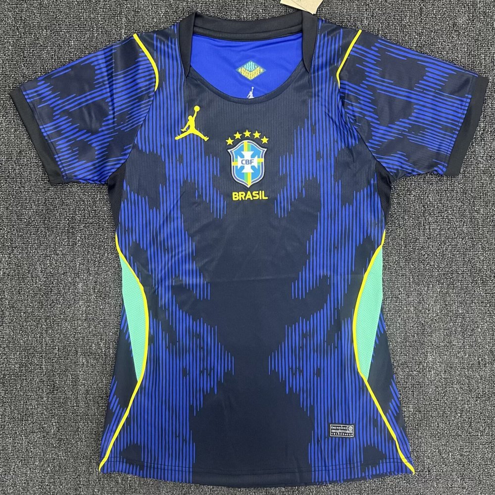 2026 Brazil away women's clothing - fan version（2026巴西客场女装-球迷版）
