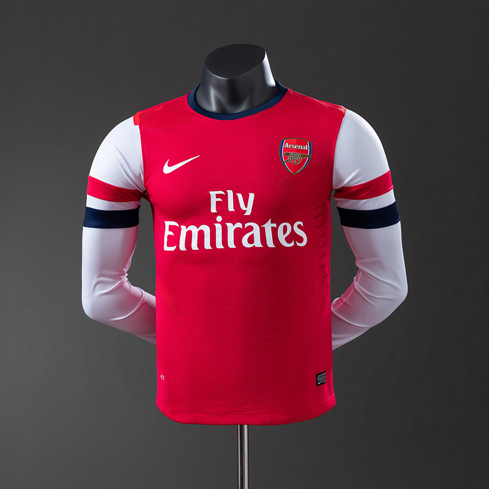 12/13 Arsenal  Home Long Sleeve Player Version Retro Jersey （12-13阿森纳主长袖球员版）