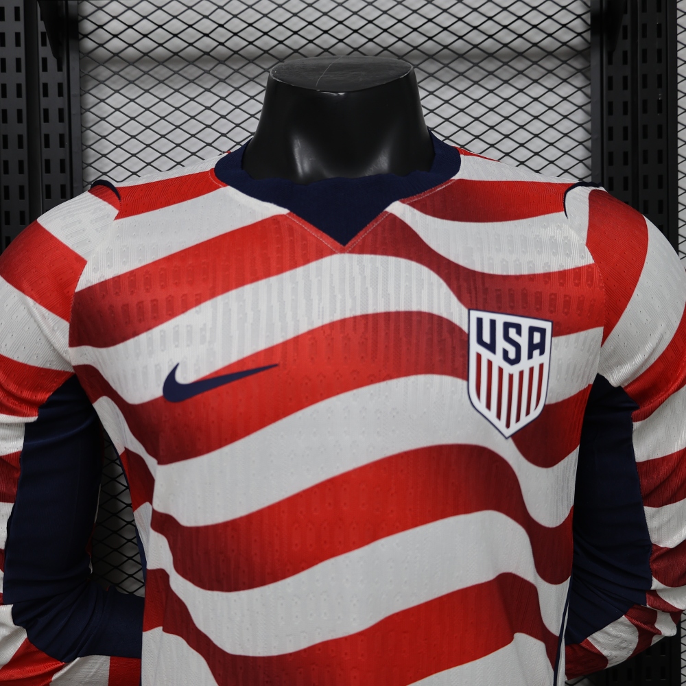 2026 World Cup America home Long sleeves Player version（2026世界杯美国主场长袖-球员版）