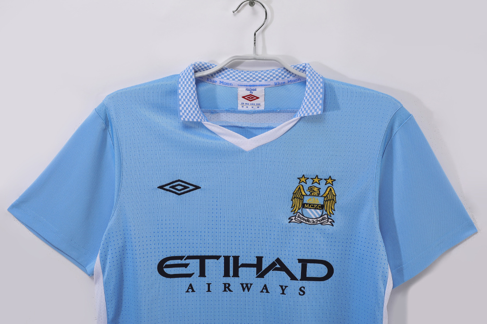 11-12  Manchester home City Retro jerseys