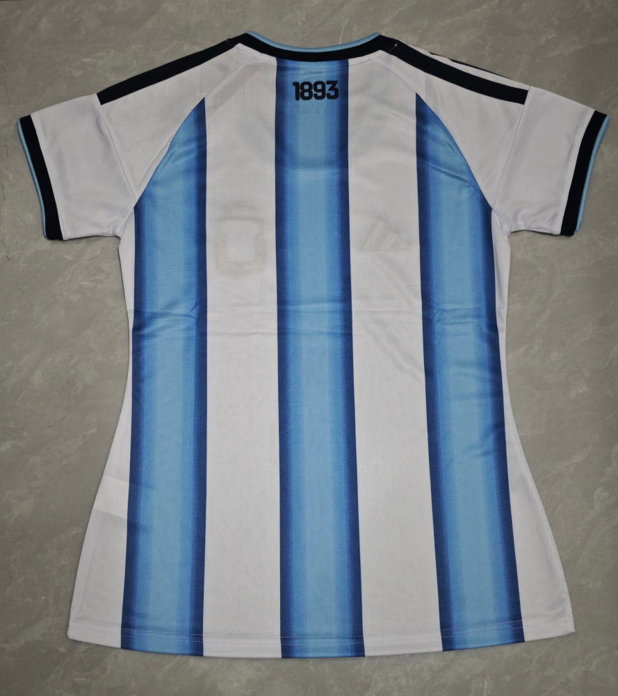 2026 Argentina Home Women's Wear - Fan Edition（2026阿根廷主场女装-球迷版）