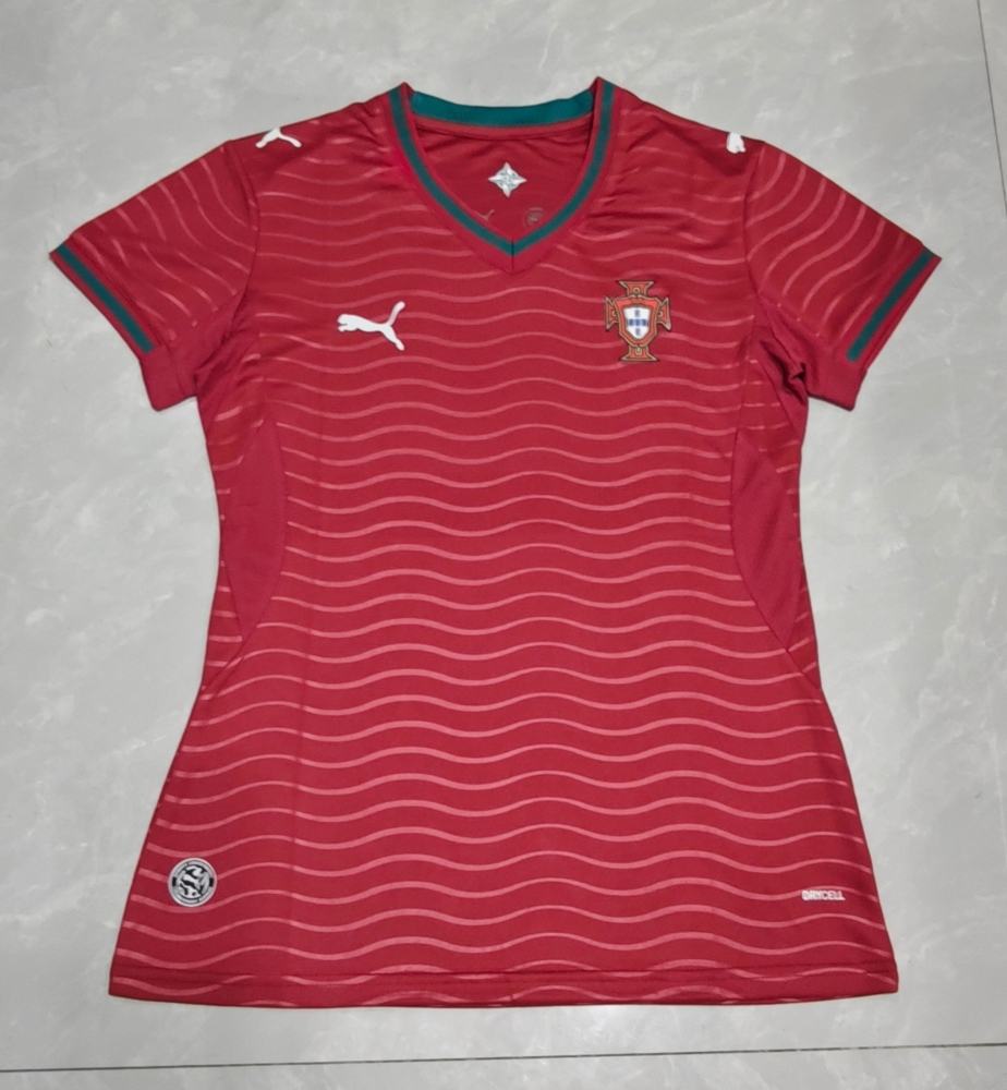 2026 Portugal Home Women's Wear - Fan Edition（2026葡萄牙主场女装-球迷版）