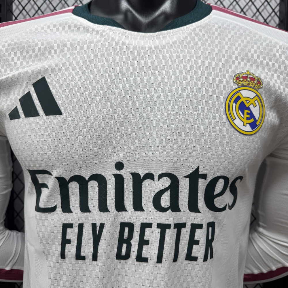 26-27 Real Madrid home Long sleeves Player version（26-27皇马主场长袖-球员版）