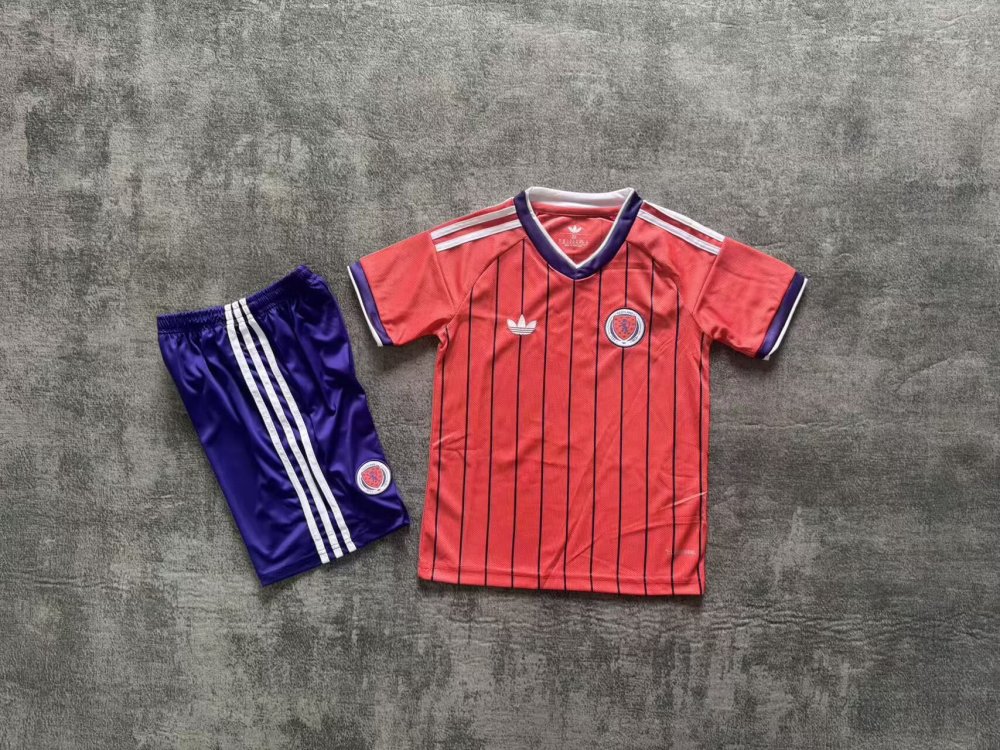 2026 Scotland away - Children's clothing（2026苏格兰客场-童装）