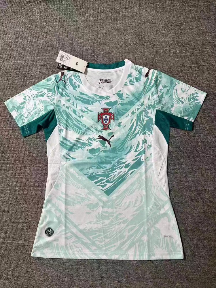 2026 Portugal away women's clothing - fan version（2026葡萄牙客场女装-球迷版）
