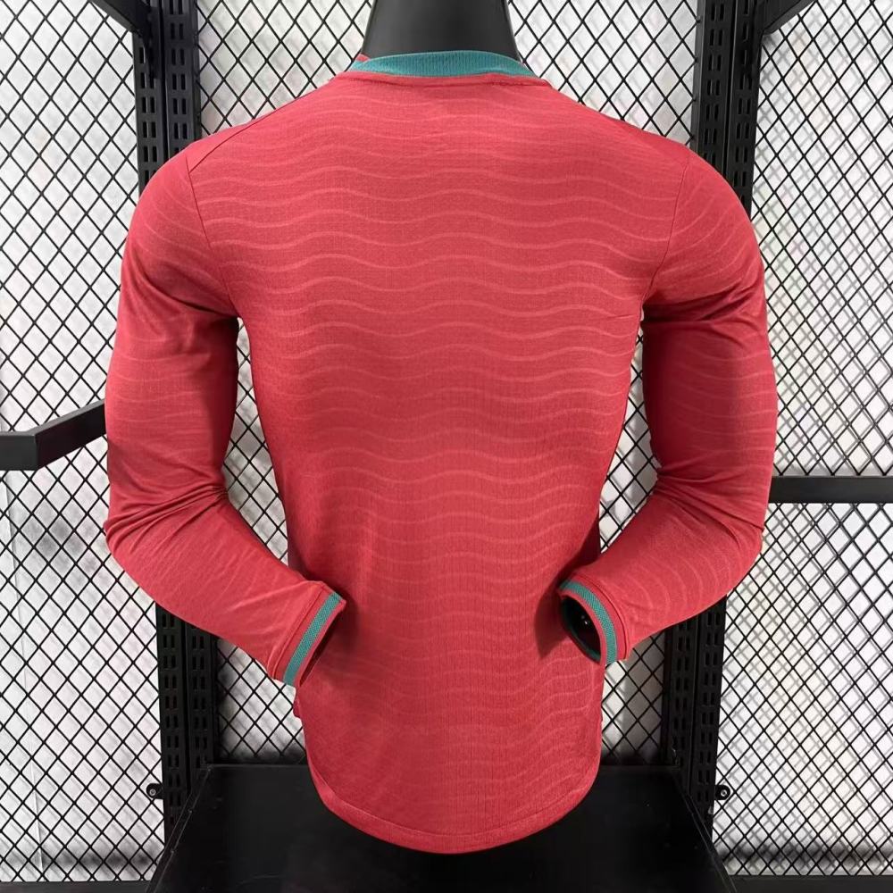 2026 World Cup Portugal home Long sleeves Player version（2026世界杯葡萄牙主长袖-球员版）