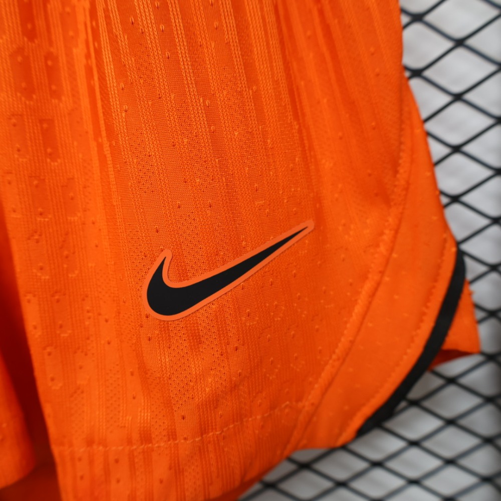 2026 World Cup  Netherlands home Player version football  shorts （2026世界杯荷兰主场球员裤子）