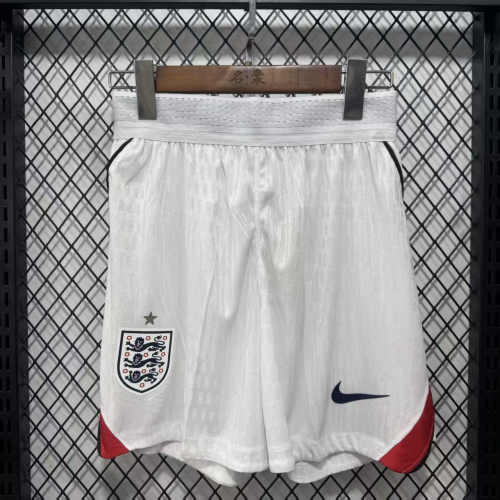 2026 World Cup  England home Player version football  shorts （2026世界杯英格兰主场球员裤子）