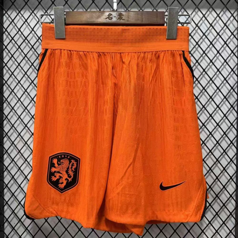 2026 World Cup  Netherlands home Player version football  shorts （2026世界杯荷兰主场球员裤子）