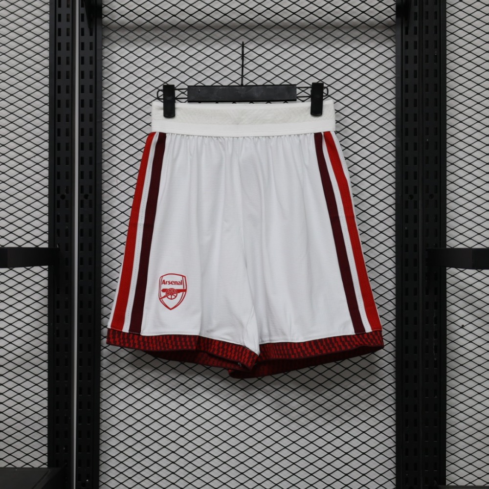 26-27 Arsenal home Player version football  shorts （26-27阿森纳主球员版裤子）