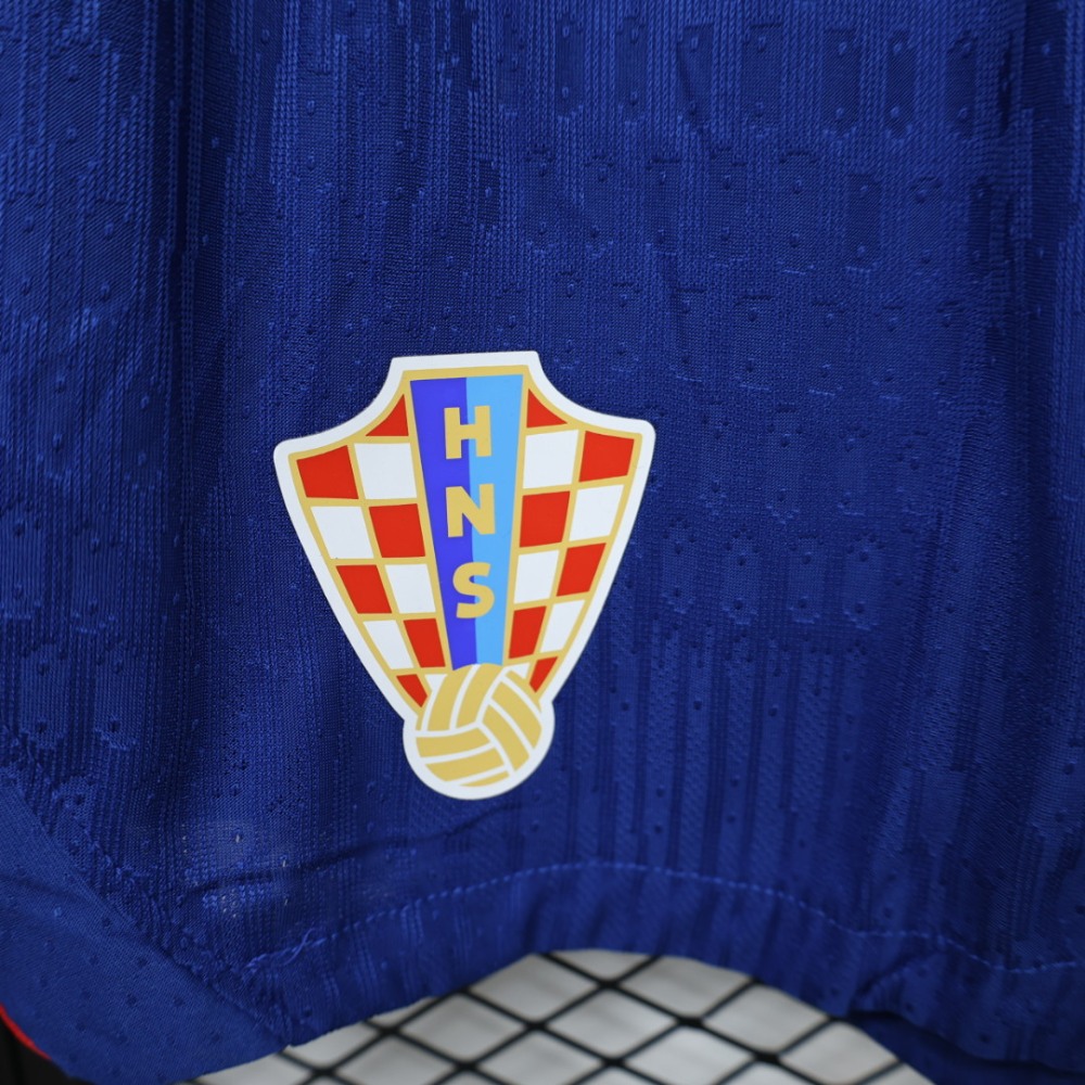 2026 World Cup Croatia away Player version football  shorts （2026世界杯克罗地亚客场球员裤子）