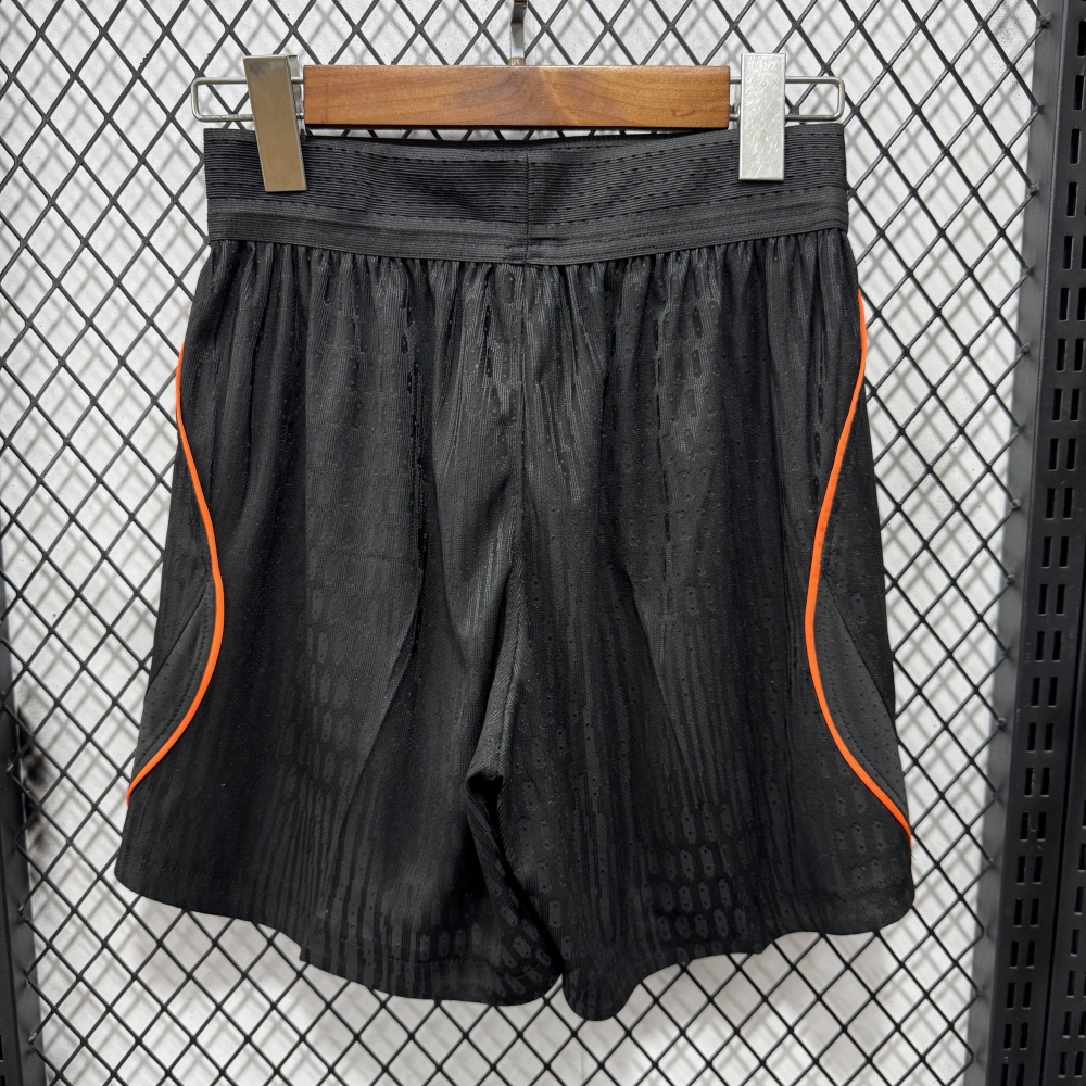 2026 World Cup  Netherlands away Player version football  shorts （2026世界杯荷兰客场黑色球员裤子）