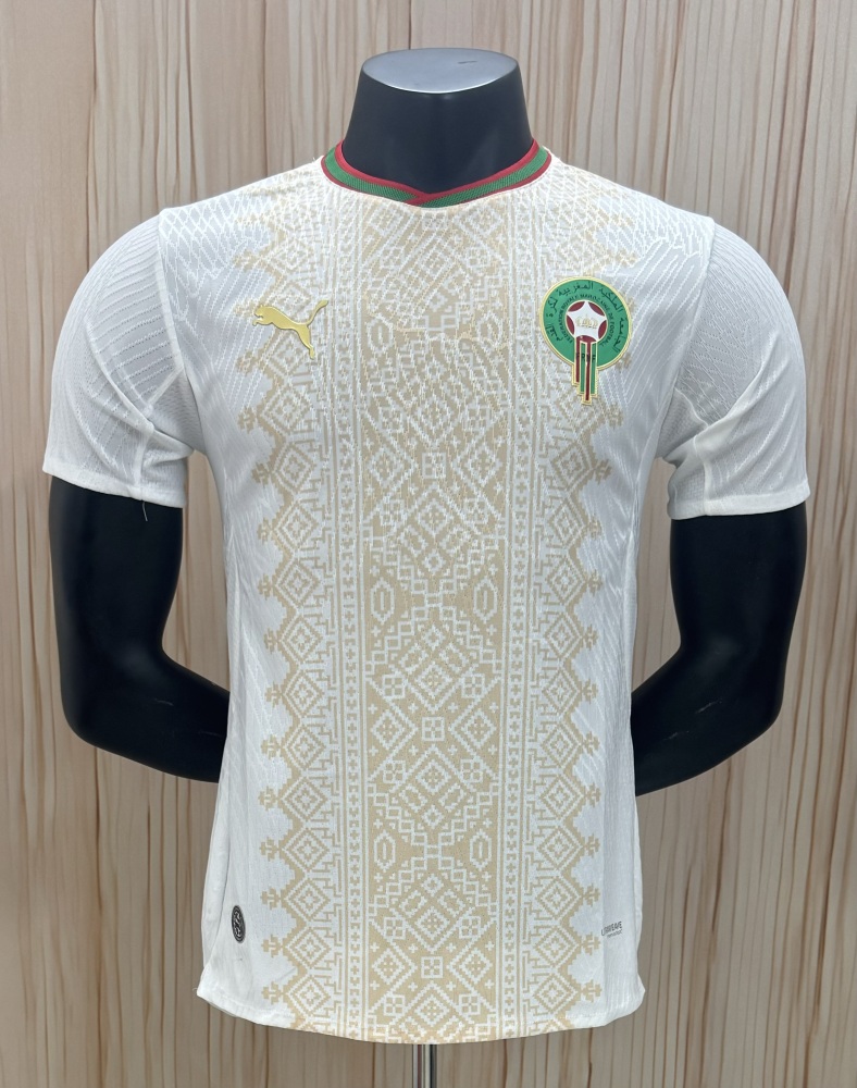 2026 World Cup Morocco away Version Player Edition（2026摩洛哥客场-球员版）