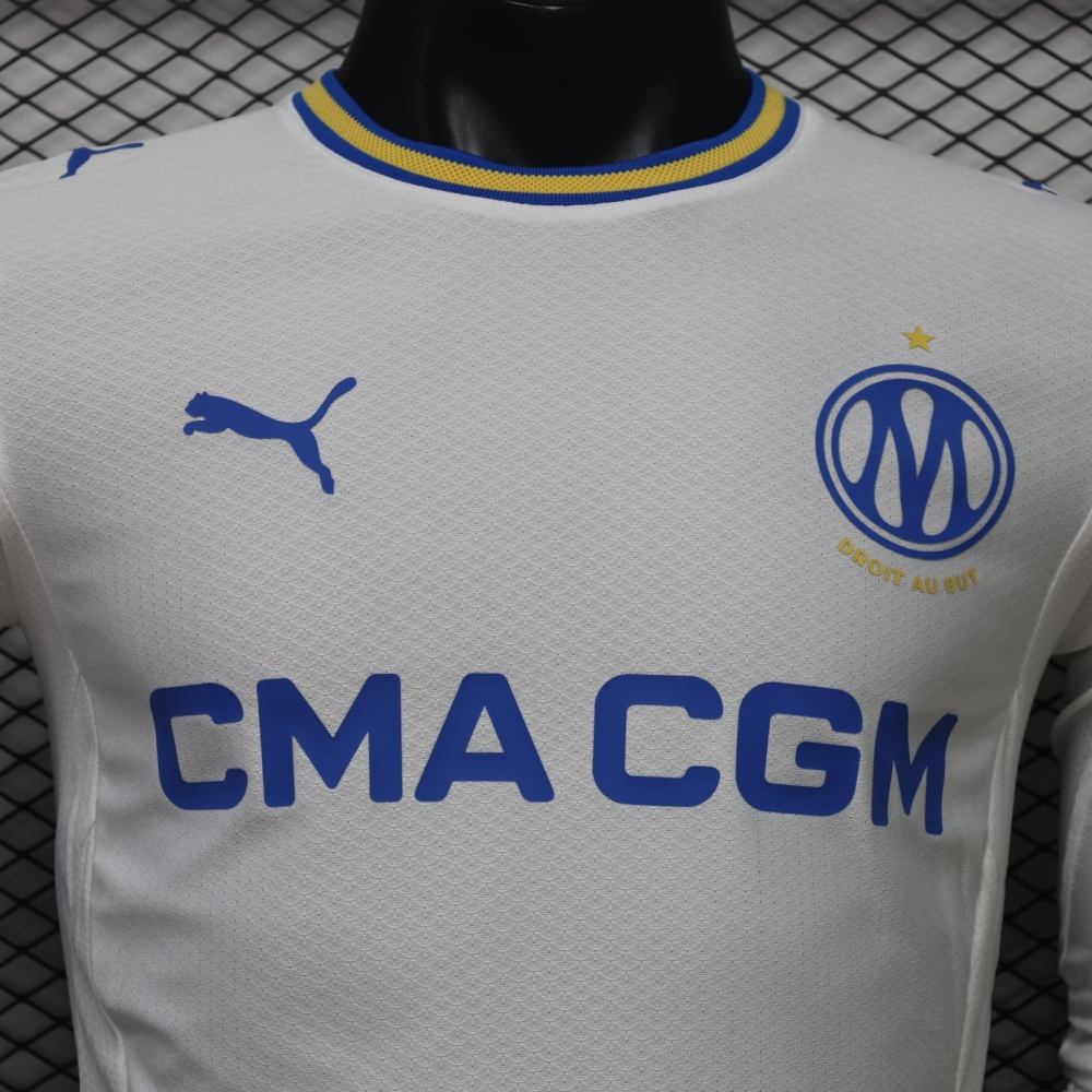 26-27 Marseille home Long sleeves Player version（26-27马赛主场长袖-球员版）