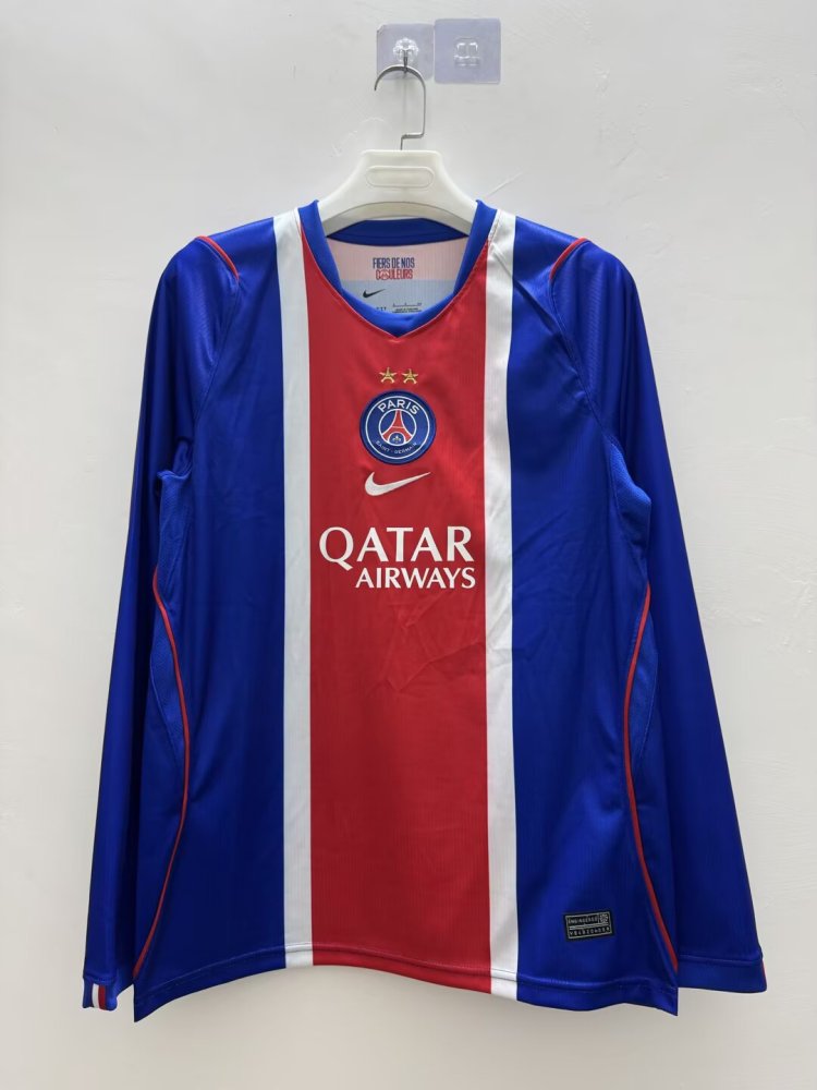 2627 Paris Home Long Sleeve - Fan Edition（2627巴黎主场长袖-球迷版）