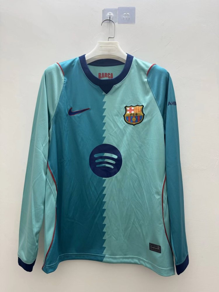 2627 Barcelona Two Player Long Sleeve - Fan Edition（2627巴萨二客长袖-球迷版）