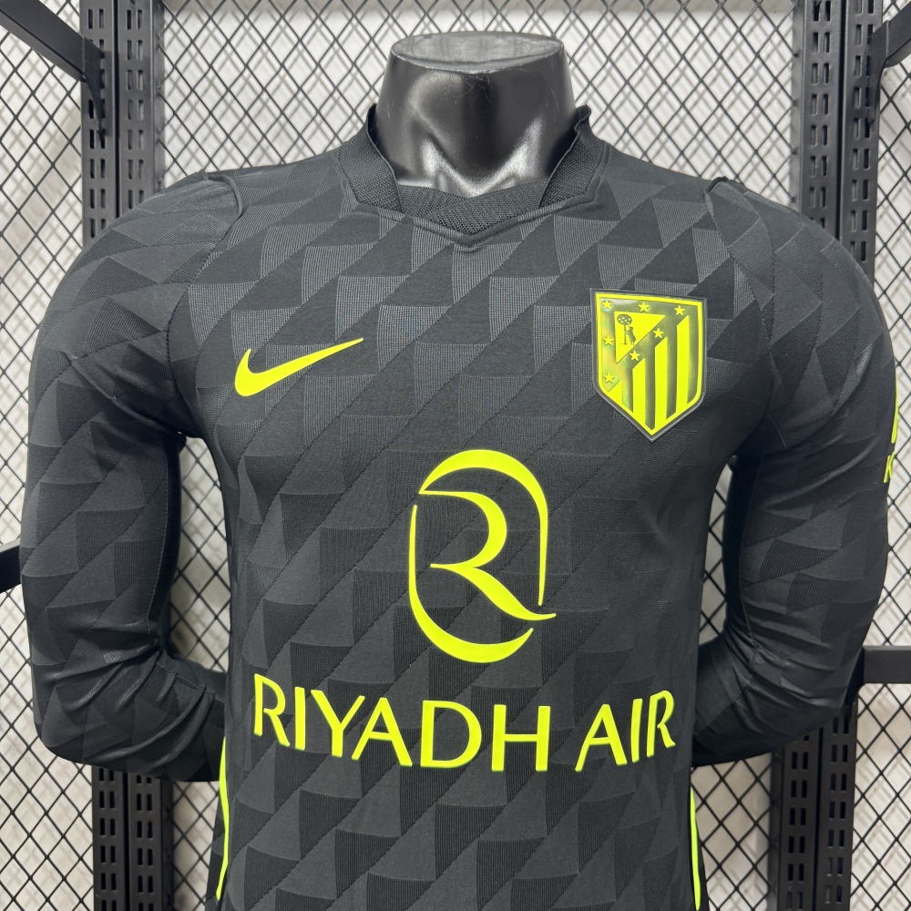 26-27 Atletico Madrid away Long sleeves Player version（26-27马竞客场长袖-球员版）