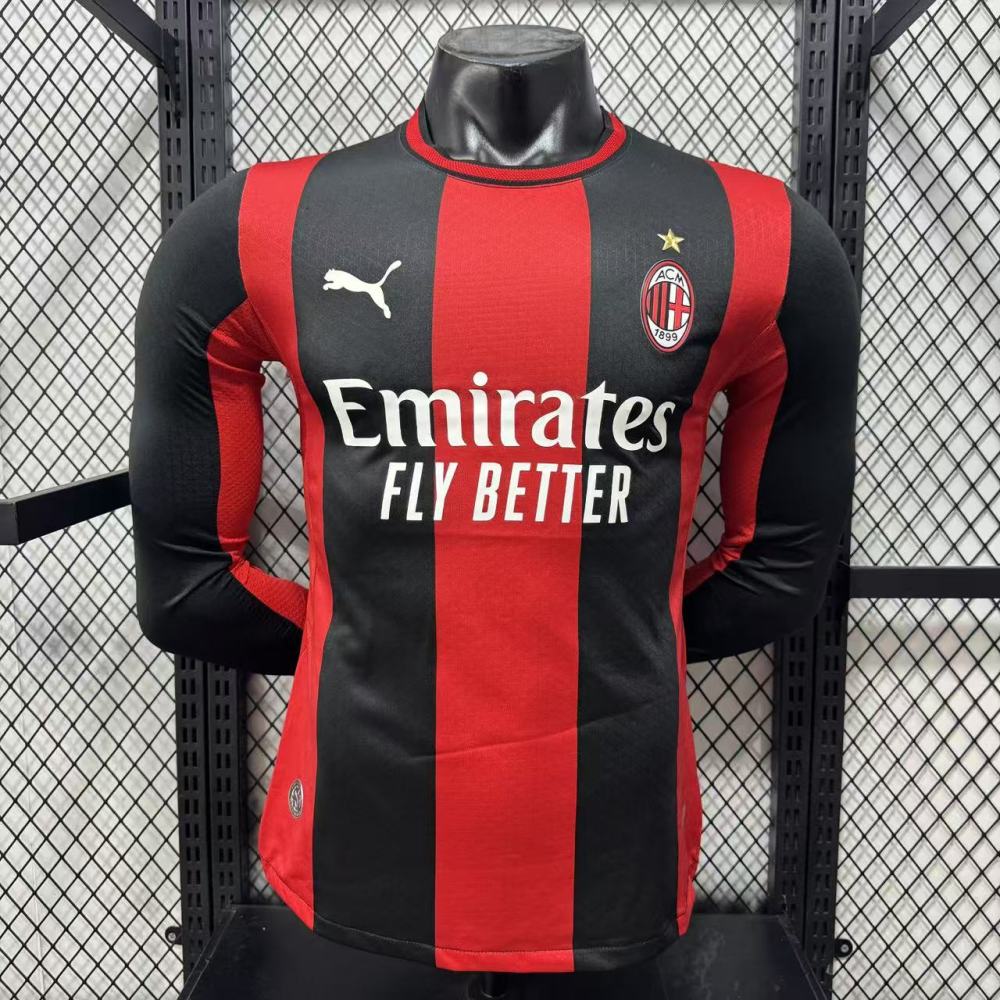 26-27 AC Milan home Long sleeves Player version（26-27AC米兰主场长袖-球员版）
