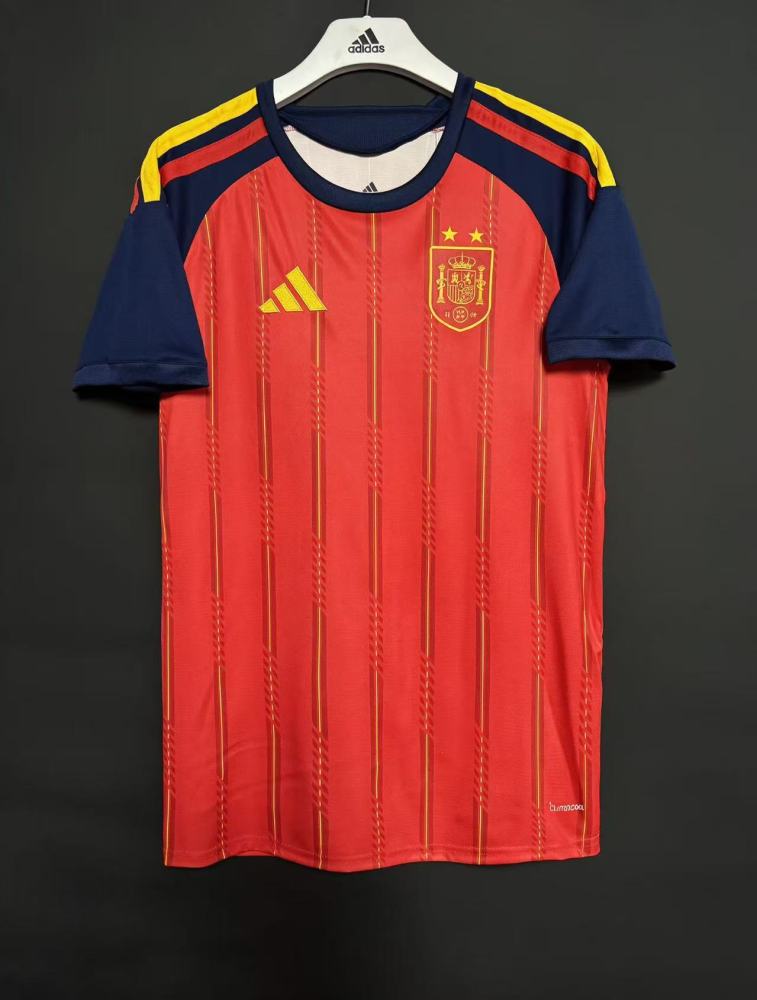 2026 Spain Home -fan two star champion edition（2026西班牙主场2星冠军版-球迷版）
