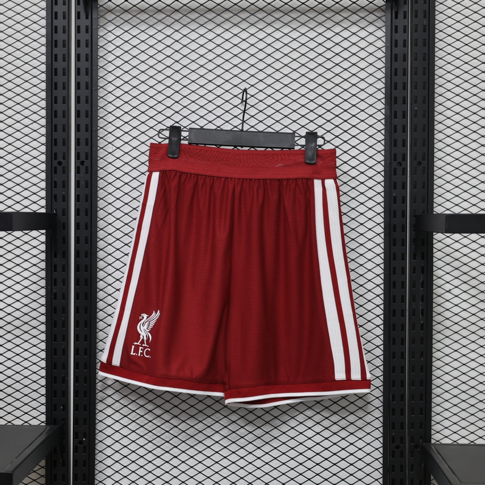 26-27 Liverpool home Player version football  shorts （26-27利物浦主场球员版裤子）