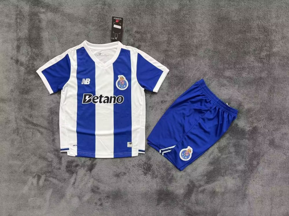 2627 Porto Home - Children's Set（2627波尔图主场-儿童套装）