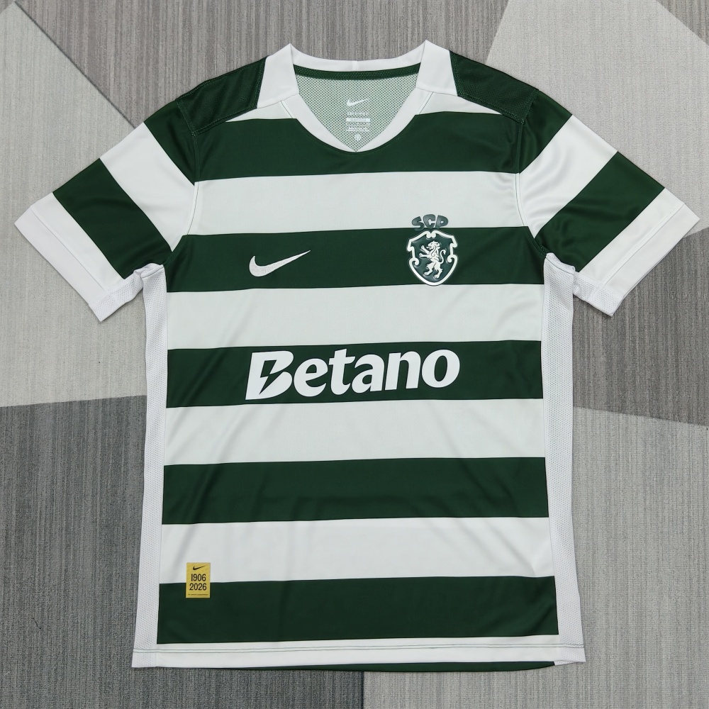 26-27 Lisbon Athletic Home - Fan Edition（26-27里斯本竞技主场-球迷版）