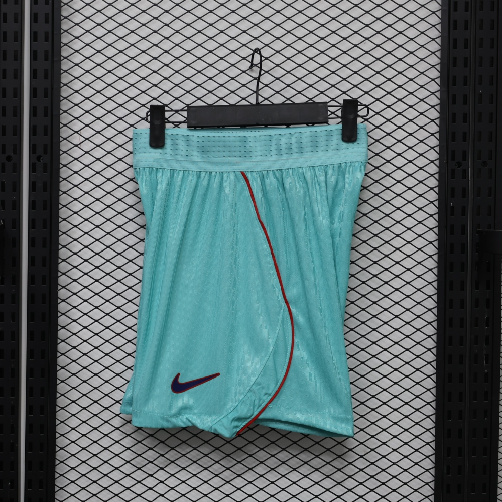 26-27 Barcelona blue player version football  shorts （26-27巴塞蓝色球员版裤子）