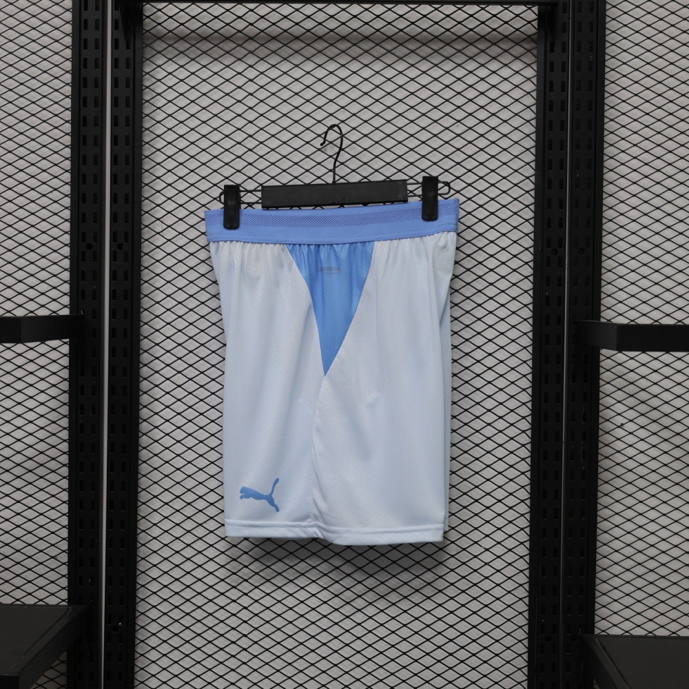 26-27 Manchester City home player version football  shorts （26-27曼城主场球员版裤子）