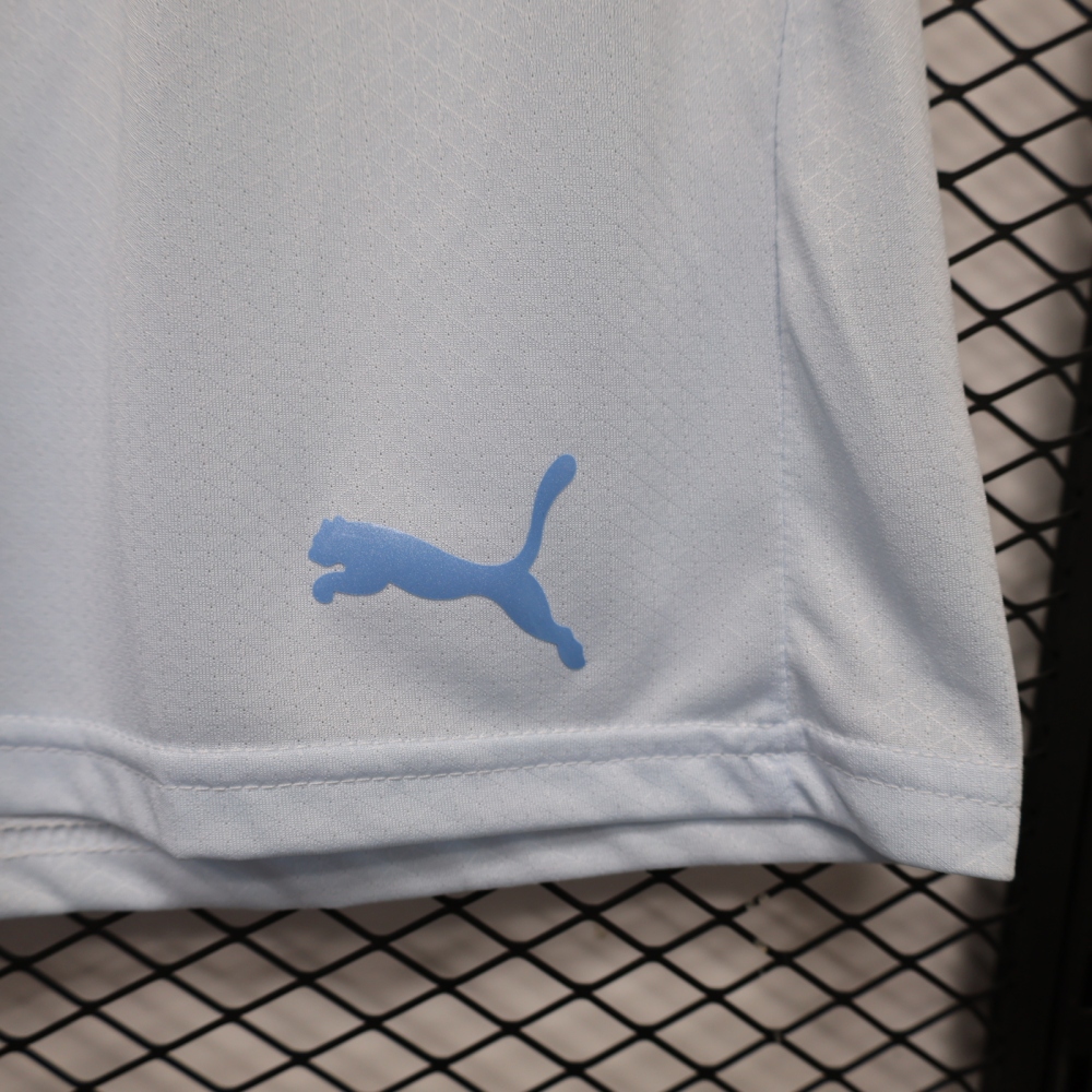 26-27 Manchester City home player version football  shorts （26-27曼城主场球员版裤子）