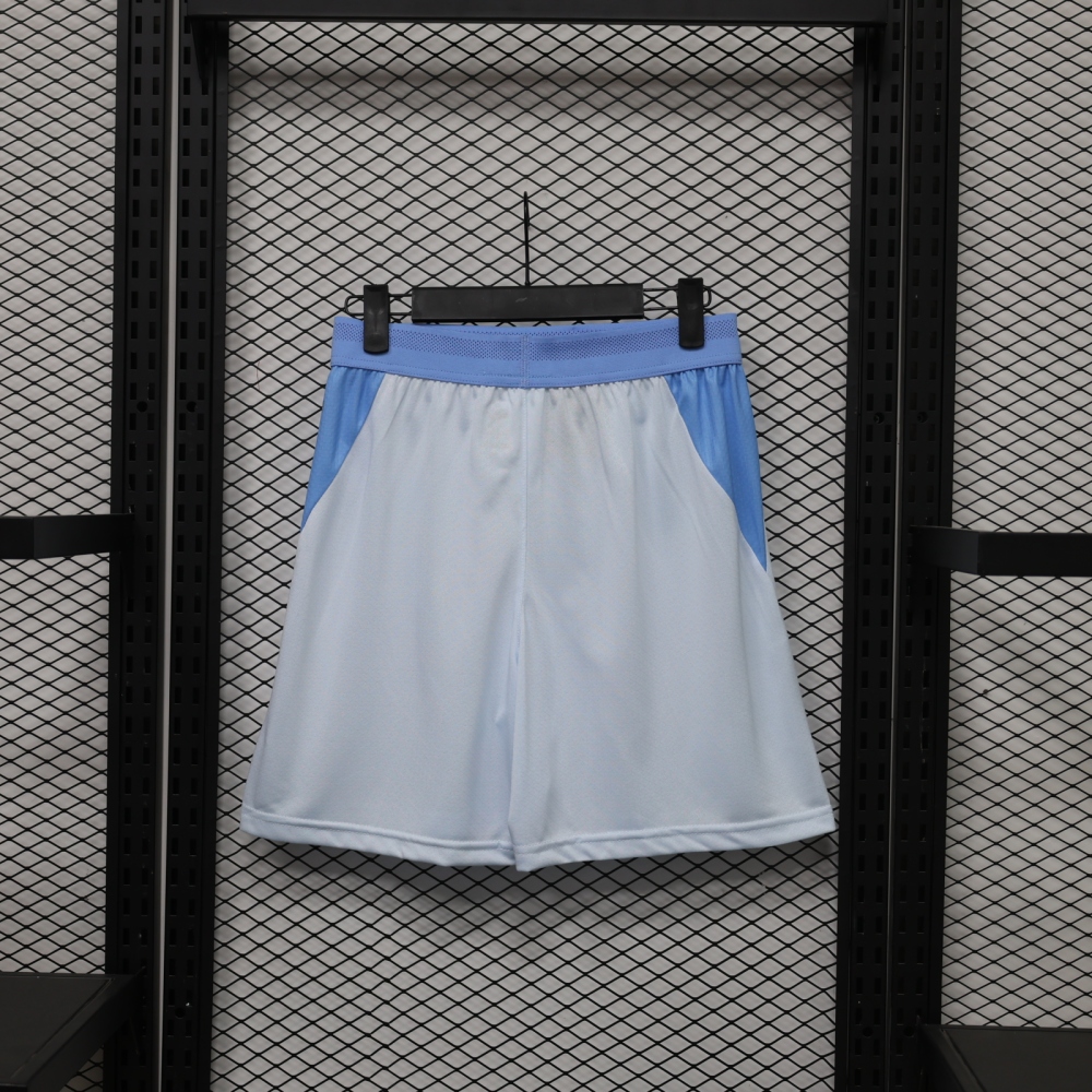 26-27 Manchester City home player version football  shorts （26-27曼城主场球员版裤子）