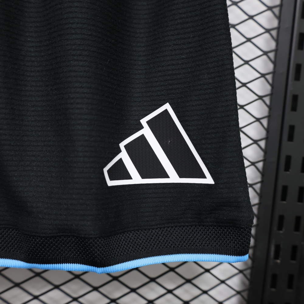 26-27 Newcastle home player version football  shorts （26-27纽卡斯主场球员版裤子）