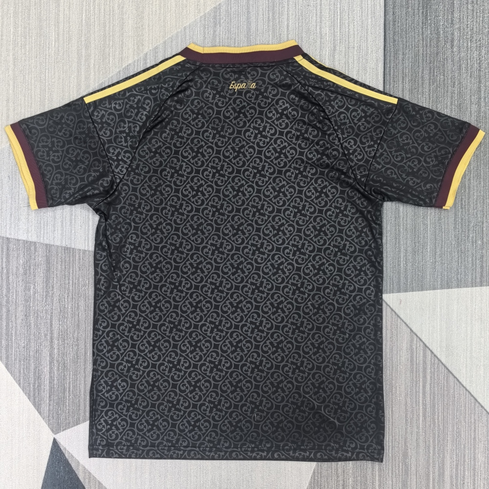 2026 Spain 2-star - Black - Fan Edition（2026西班牙2星-黑色 -球迷版）