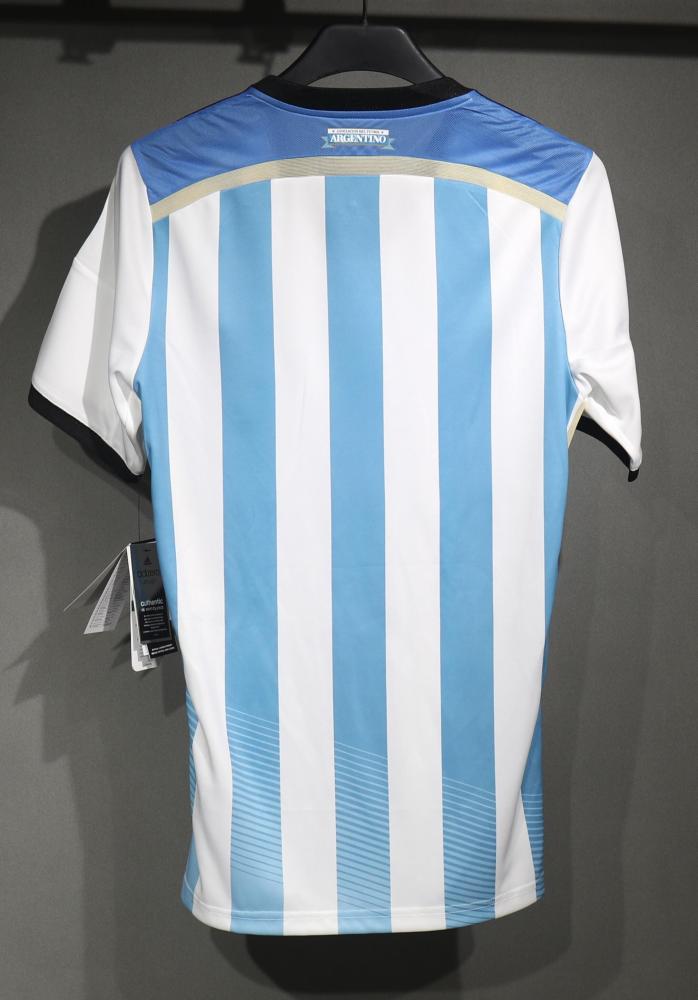 2014 Argentina home payer  Retro jerseys （2014阿根廷主场复古球员版 ）