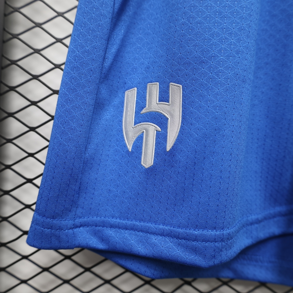 26-27 Al-Hilal SFC home player version football  shorts （26-27利雅得新月主场球员版裤子）