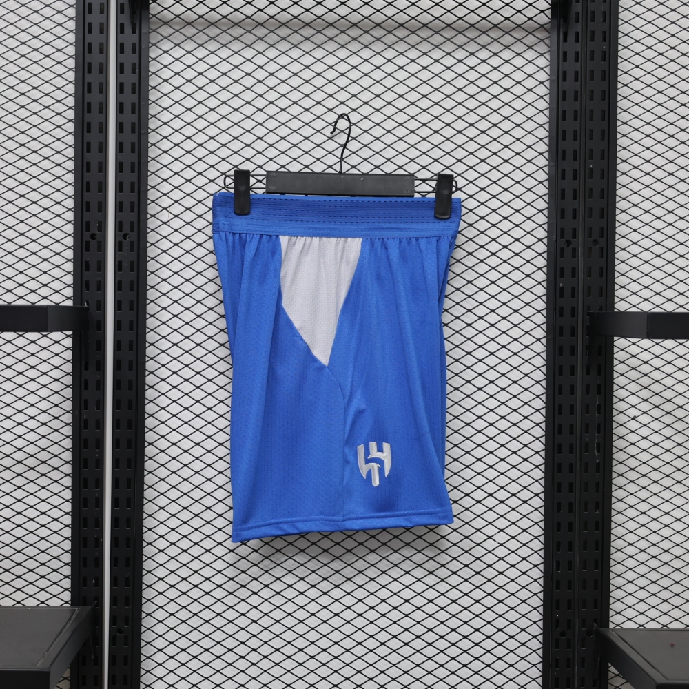 26-27 Al-Hilal SFC home player version football  shorts （26-27利雅得新月主场球员版裤子）
