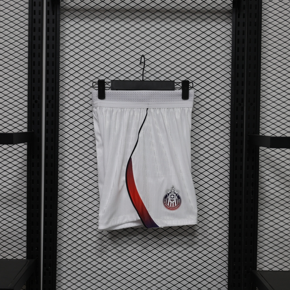 2627 Chivas away player version football  shorts （26-27芝华士客场球员版裤子）