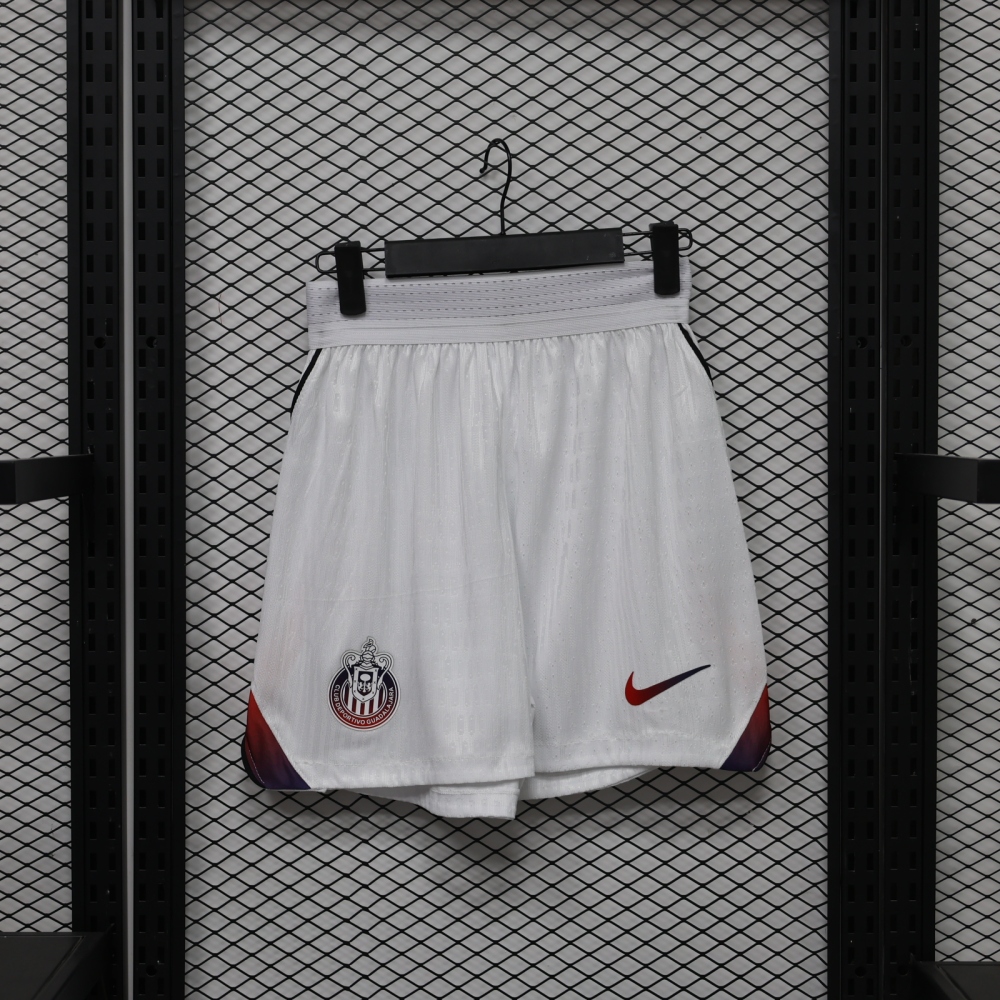 2627 Chivas away player version football  shorts （26-27芝华士客场球员版裤子）